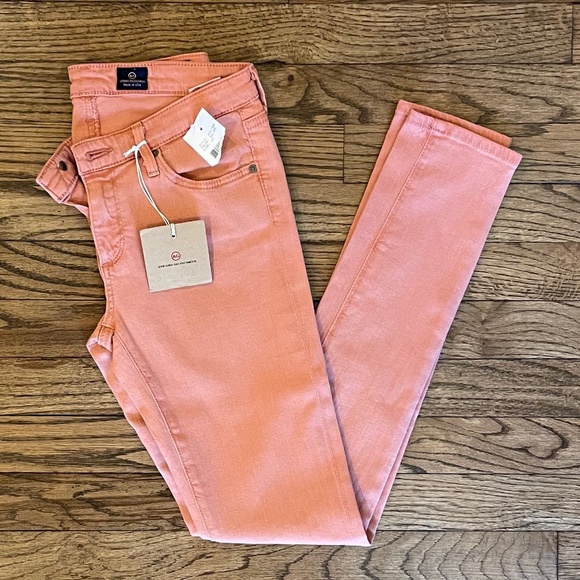 AG Adriano Goldschmied The Legging Super Skinny  Sulfur Canyon Clay Jean Size 26 - Picture 2 of 8